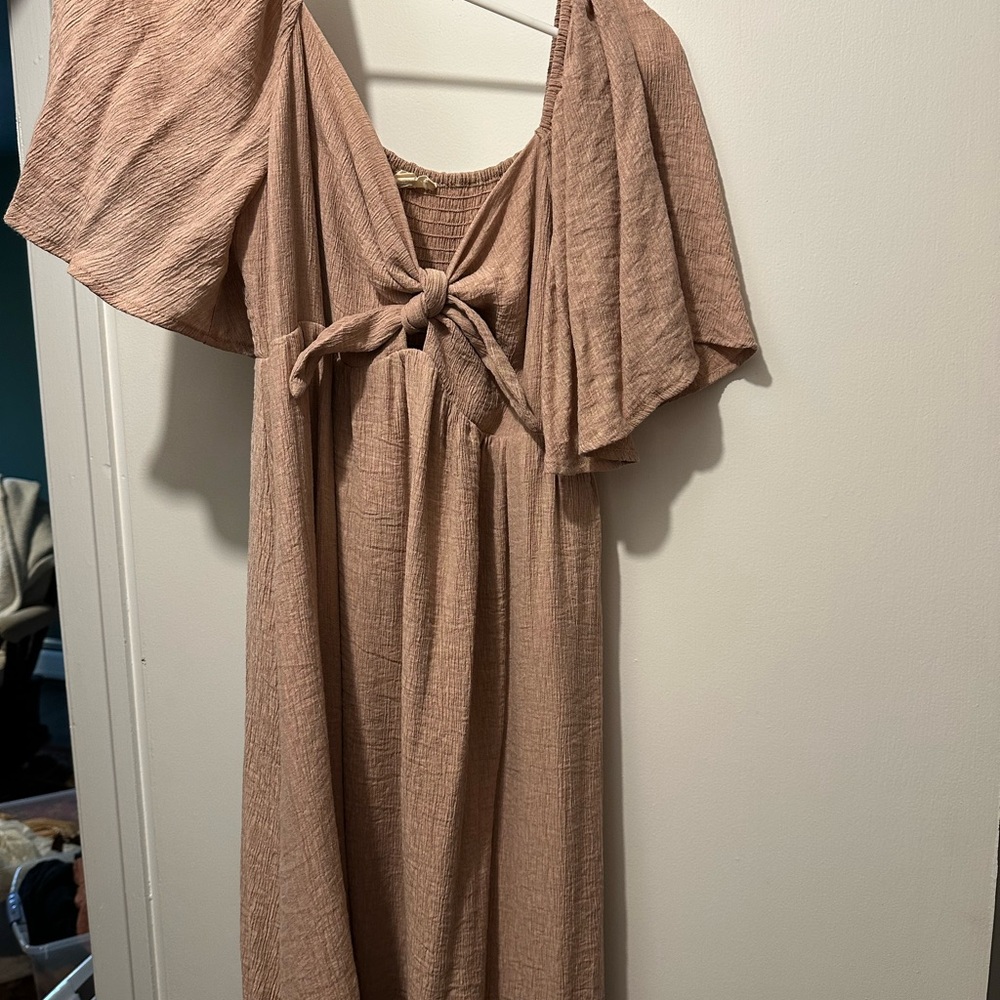 Pink Blush maternity dress